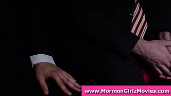Teen Mormon lesbians licking pussy in sixty nine
