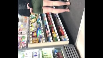 Teen in store shorts