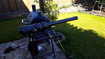 Big Black Cannon Shoots Huge Load