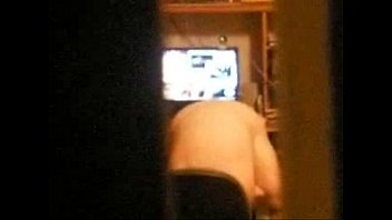 Super ! Spying my slut mom having fun on web cam