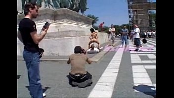 Angelina Crow - Public sex in Budapest 01